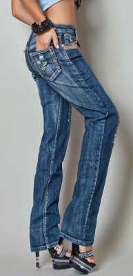 Auffallende Jeans