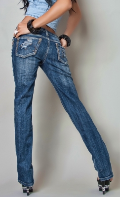 Auffallende Jeans